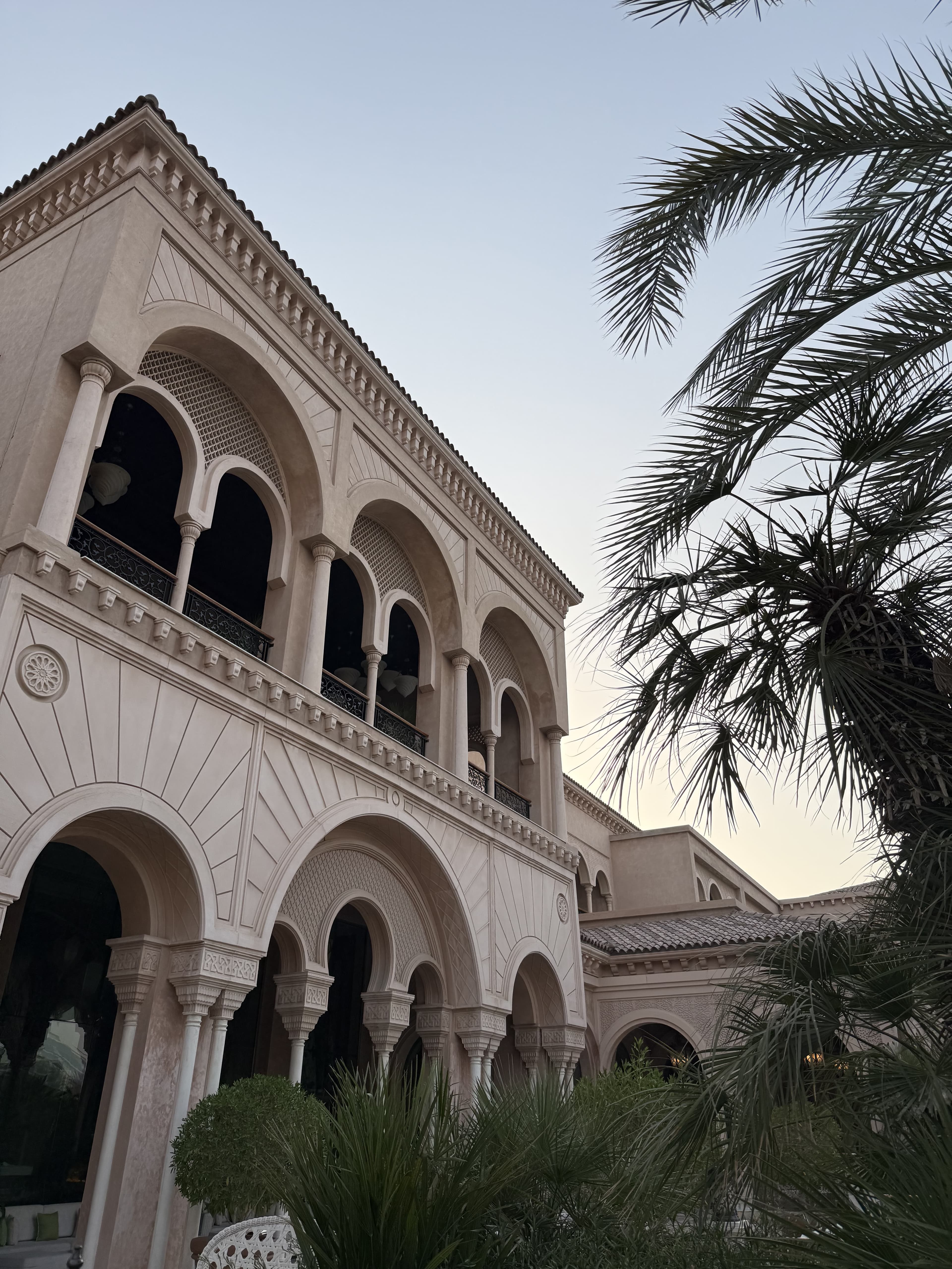 Hotel facade detail